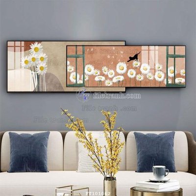 File PSD File tranh hiện đại pha lê gương FT101062 (gốc) cho in quảng cáo