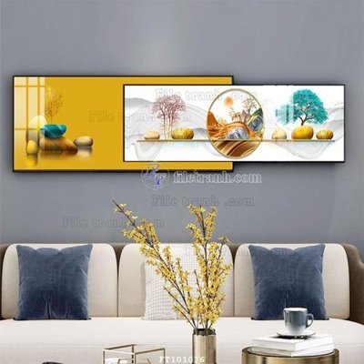 File tranh quảng cáo File tranh hiện đại pha lê gương FT101076 (download file gốc)