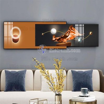 File ảnh File tranh hiện đại pha lê gương FT101099 (gốc) in Hiflex