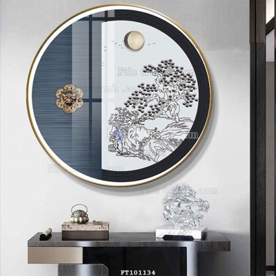 Tải file File tranh hiện đại pha lê gương FT101134 (ảnh gốc) file AI/EPS