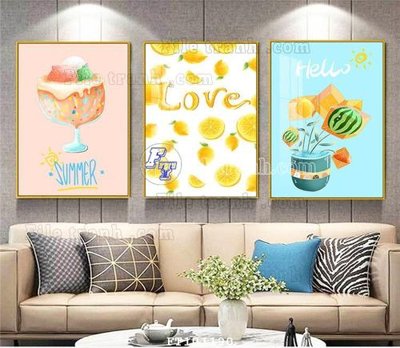 File gốc File tranh hiện đại pha lê gương FT101190 (in lụa) trang trí tường