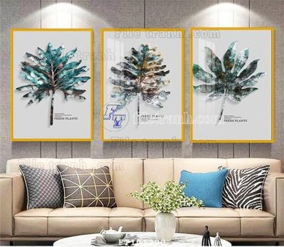 File in ấn File tranh hiện đại pha lê gương FT101200 (bản gốc) sắc nét