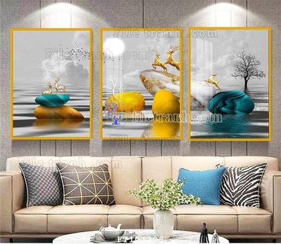 File tranh File tranh hiện đại pha lê gương FT101208 (gốc) in backlit film