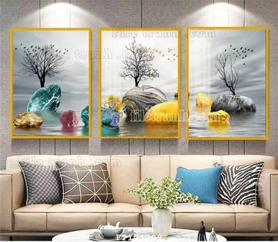 File gốc File tranh hiện đại pha lê gương FT101209 (chủ đề hiện đại) trang trí