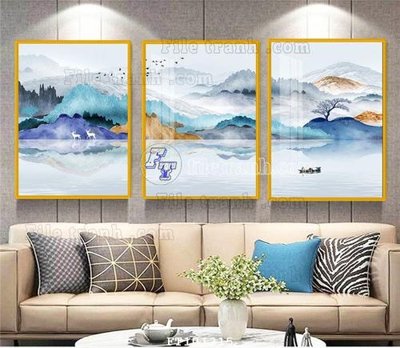File in lụa File tranh hiện đại pha lê gương FT101215 (hoa văn) File tranh hiện đại pha lê gương FT101215