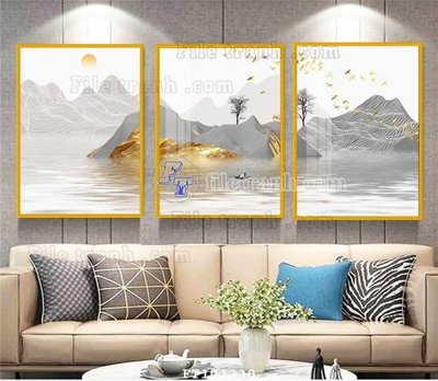 File gốc File tranh hiện đại pha lê gương FT101230 (dành cho quảng cáo)