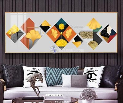 File gốc File tranh hiện đại pha lê gương FT101249 (in ấn) màu sắc trung thực