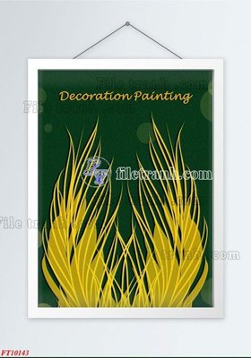 File ảnh File tranh bộ hiện đại FT10143 (gốc) in poster