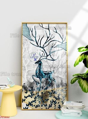 File tranh File tranh bộ hiện đại FT10181 (ảnh gốc) in trần xuyên sáng