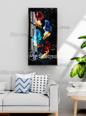 File gốc File tranh bộ hiện đại FT10190 (dành cho quảng cáo)