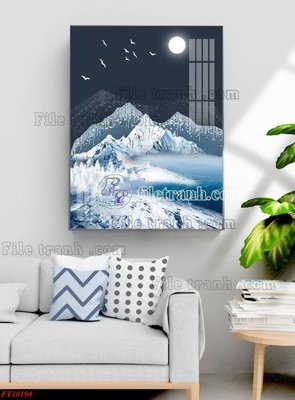 File tranh gốc File tranh bộ hiện đại FT10194 (bản quyền) Filetranh.com