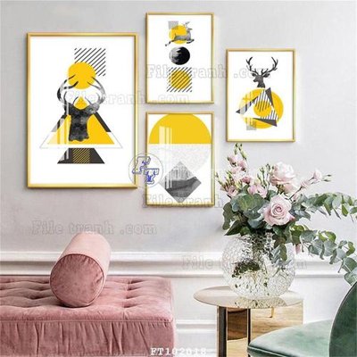 Tải file File tranh hiện đại pha lê gương FT102018 (gốc) in ấn chất lượng