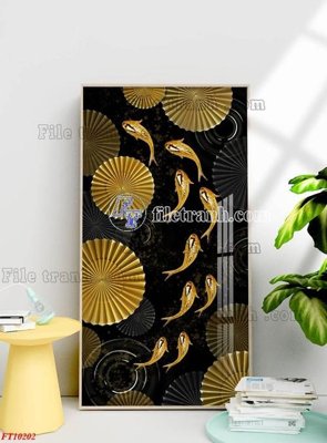 File gốc File tranh bộ hiện đại FT10202 (in lụa) chi tiết cao