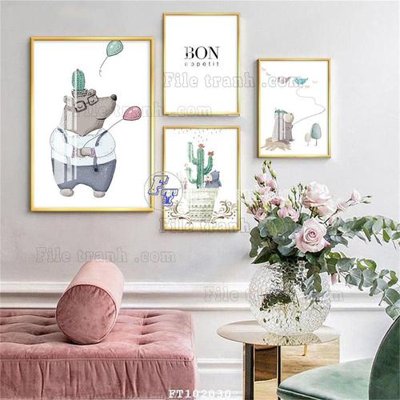 File tranh gốc File tranh hiện đại pha lê gương FT102030 (bản quyền) Filetranh.com