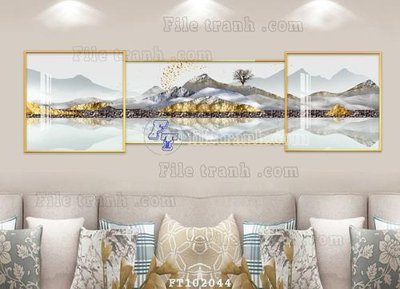 File tranh File tranh hiện đại pha lê gương FT102044 (ảnh gốc) không bị mờ