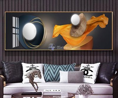 File gốc in ấn File tranh hiện đại pha lê gương FT102099 độ phân giải cao