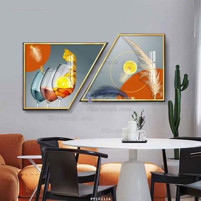 Tải file File tranh hiện đại pha lê gương FT102124 (gốc) làm file in ấn