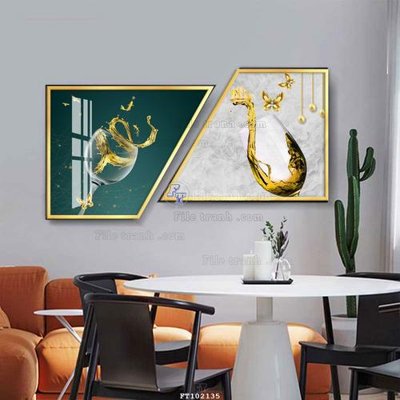 Tải file File tranh hiện đại pha lê gương FT102135 (ảnh gốc) in tranh kính