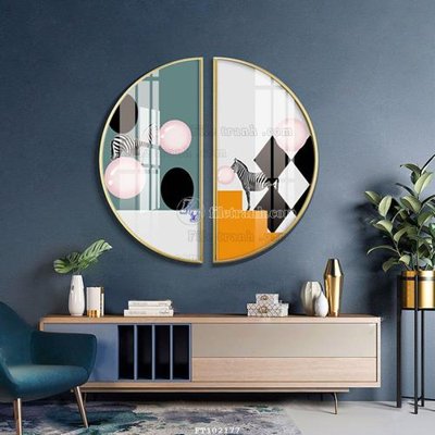File ảnh File tranh hiện đại pha lê gương FT102177 (gốc) in poster