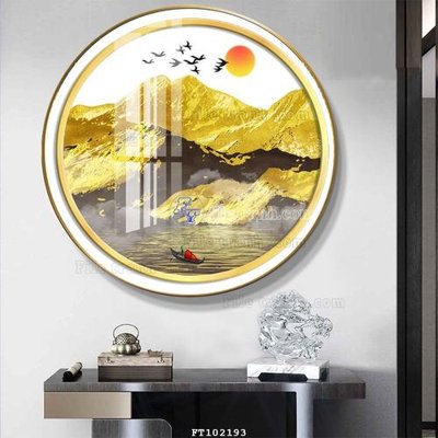 File tranh File tranh hiện đại pha lê gương FT102193 (bản gốc) treo phòng ăn