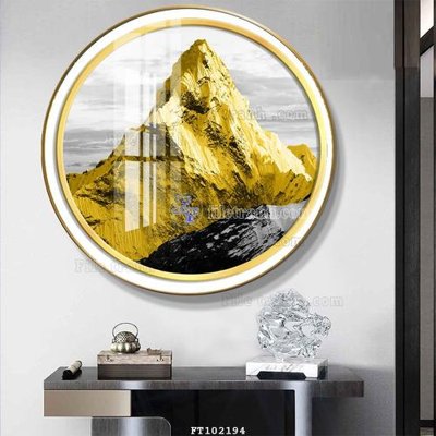 File gốc File tranh hiện đại pha lê gương FT102194 (PNG) không nền chất lượng