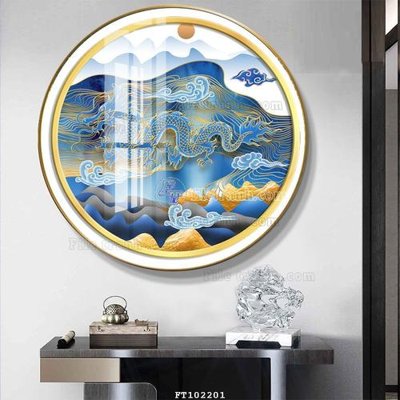 Ảnh gốc file in lụa File tranh hiện đại pha lê gương FT102201 chi tiết