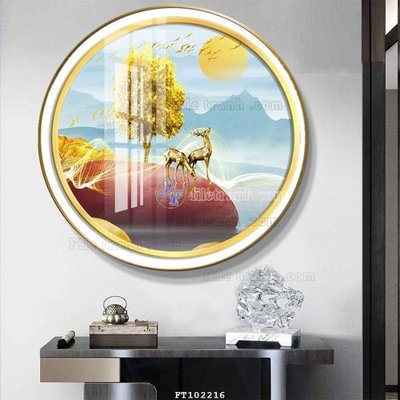 Download file File tranh hiện đại pha lê gương FT102216 (gốc) in mica đèn LED