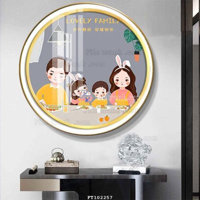 Tệp tin gốc File tranh hiện đại pha lê gương FT102257 (dùng cho in ấn) chuyên nghiệp