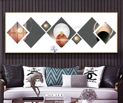 File in ấn File tranh hiện đại pha lê gương FT102289 (bản gốc) sắc nét