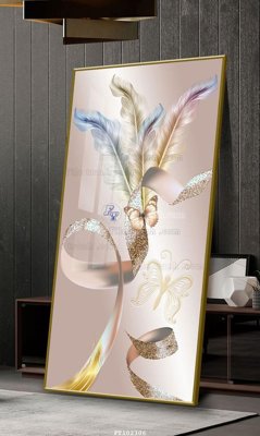 File gốc File tranh hiện đại pha lê gương FT102306 (trang trí) cho phòng khách