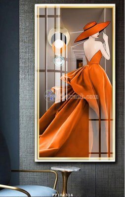 Tải file File tranh hiện đại pha lê gương FT102314 (gốc) làm tranh treo tường