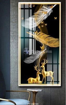 Tải file File tranh hiện đại pha lê gương FT102346 (ảnh gốc) 300dpi File tranh hiện đại pha lê gương FT102346