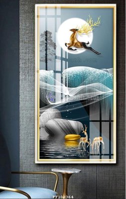 Tải file File tranh hiện đại pha lê gương FT102364 (ảnh gốc) in tráng gương