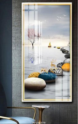 Tải file File tranh hiện đại pha lê gương FT102379 (ảnh gốc) file AI/EPS