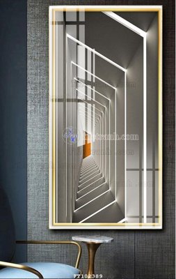 File tranh File tranh hiện đại pha lê gương FT102389 (ảnh gốc) in trần xuyên sáng