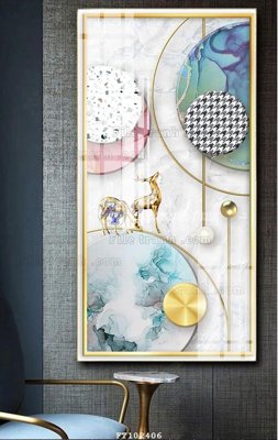 Tải file File tranh hiện đại pha lê gương FT102406 (ảnh gốc) file AI/EPS