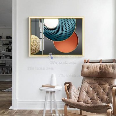 Tệp tin gốc File tranh hiện đại pha lê gương FT102420 (chất lượng cao) File tranh hiện đại pha lê gương FT102420