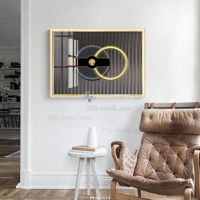 Hình ảnh gốc File tranh hiện đại pha lê gương FT102424 (để in khổ lớn)