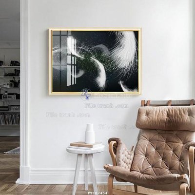 Ảnh gốc File tranh hiện đại pha lê gương FT102454 (độ nét cao) in mica