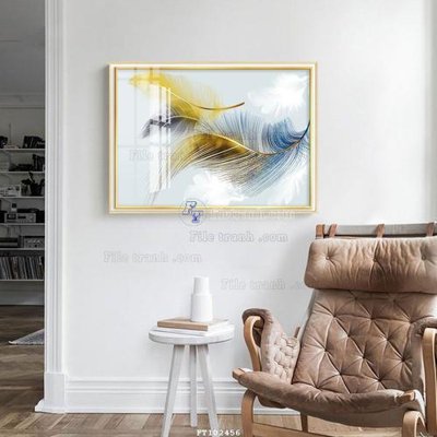 File gốc File tranh hiện đại pha lê gương FT102456 (in lụa) chi tiết cao