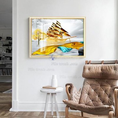 File gốc File tranh hiện đại pha lê gương FT102466 (trang trí) phòng trẻ em