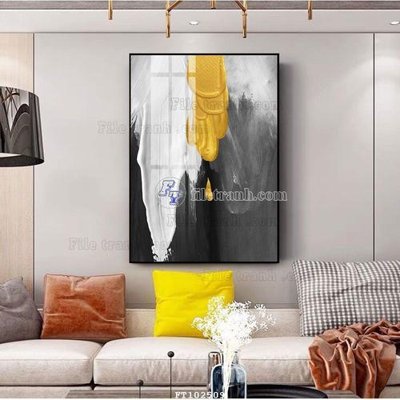 File gốc File tranh hiện đại pha lê gương FT102509 (trang trí) phòng trẻ em