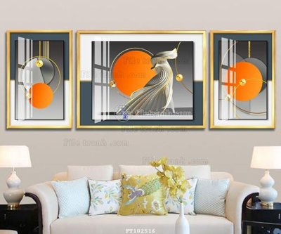 File gốc File tranh hiện đại pha lê gương FT102516 (AI/EPS) cho in ấn