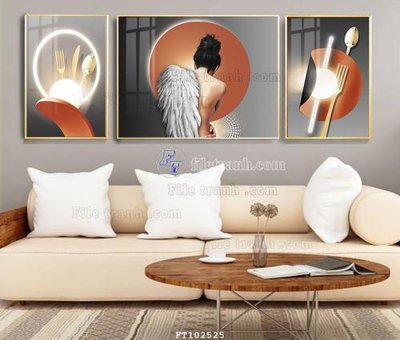 File gốc File tranh hiện đại pha lê gương FT102525 (thiết kế) cho in ấn