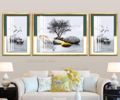 Tệp tin gốc File tranh hiện đại pha lê gương FT102560 (dùng cho in) File tranh hiện đại pha lê gương FT102560