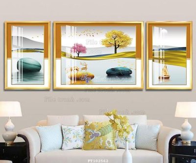 File tranh File tranh hiện đại pha lê gương FT102562 (ảnh gốc) in trần 3D