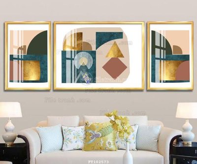 File ảnh File tranh hiện đại pha lê gương FT102573 (gốc) in poster