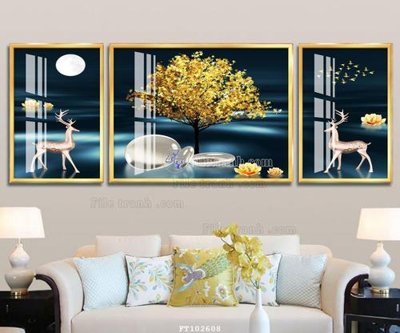 Tải file File tranh hiện đại pha lê gương FT102608 (ảnh gốc) file TIFF