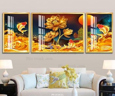 Chi tiết file gốc File tranh hiện đại pha lê gương FT102621 (cho in tráng gương)