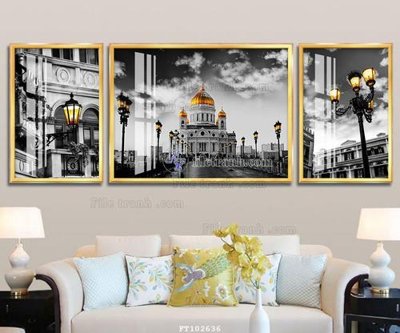 File gốc in ấn File tranh hiện đại pha lê gương FT102636 chất lượng vượt trội